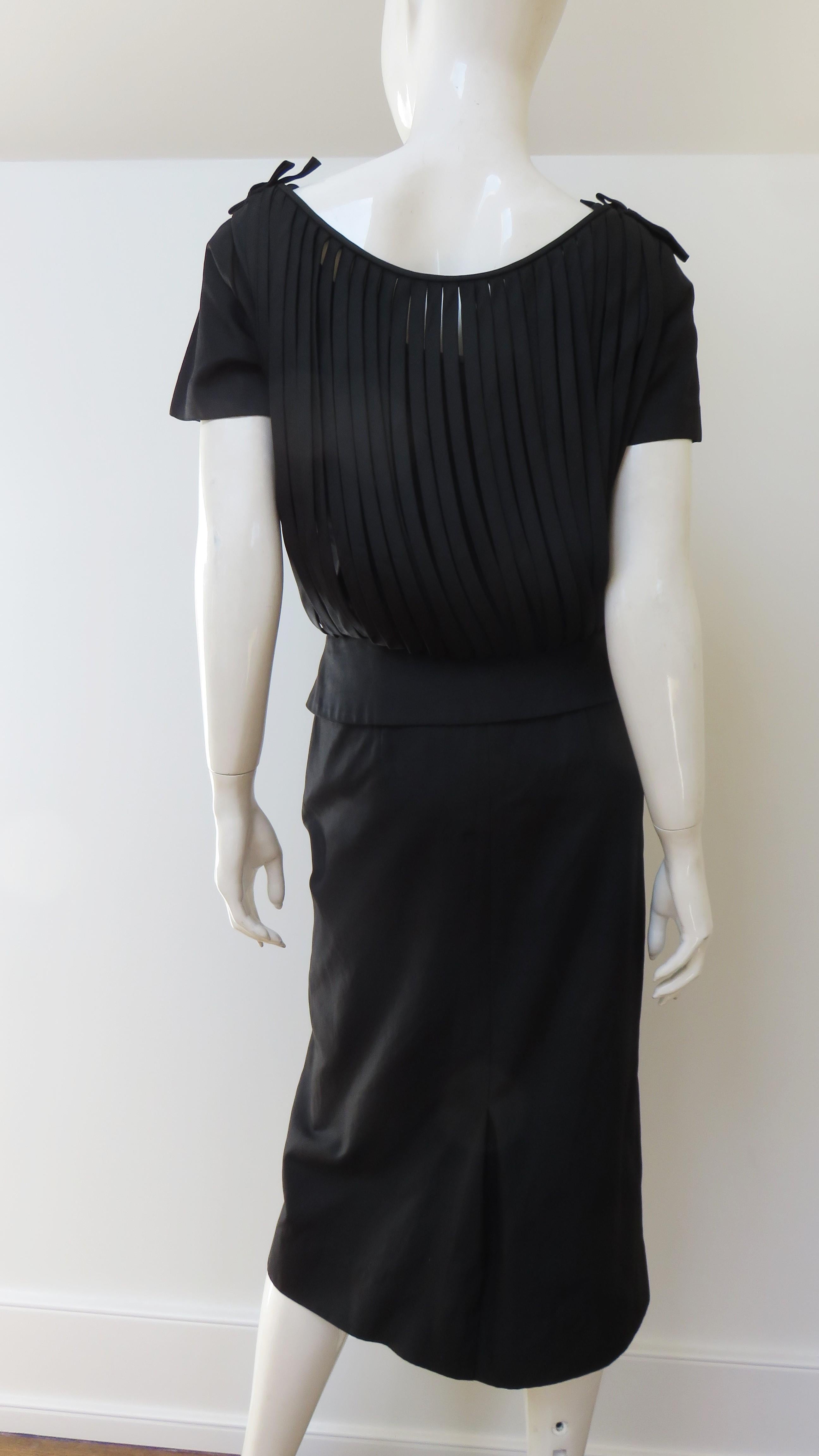 1950er Käfigrücken-Kleid im Angebot 4