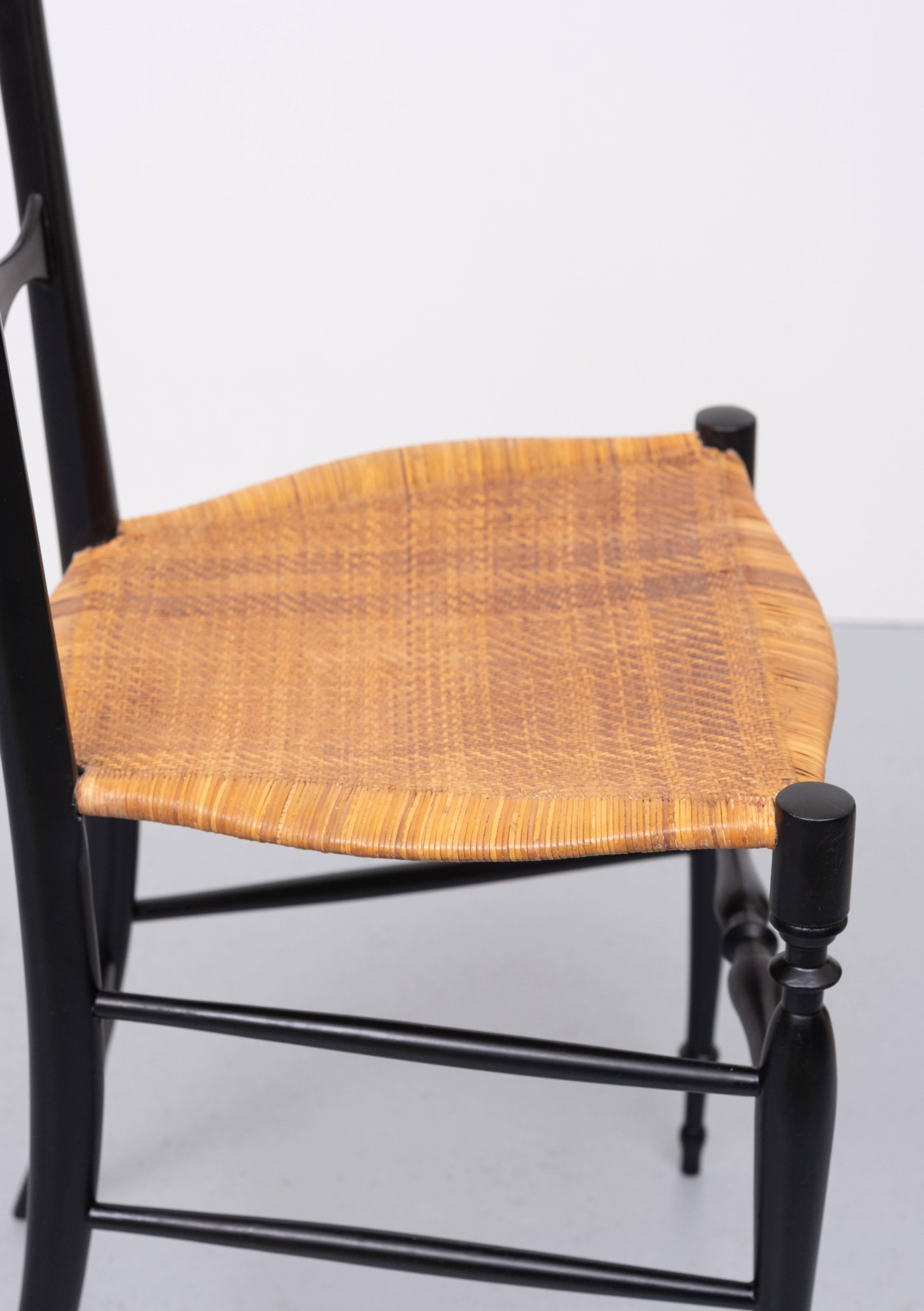 1950s Campanino Classica Chiavari Chair by Fratelli Levaggi, Italy In Good Condition In Den Haag, NL