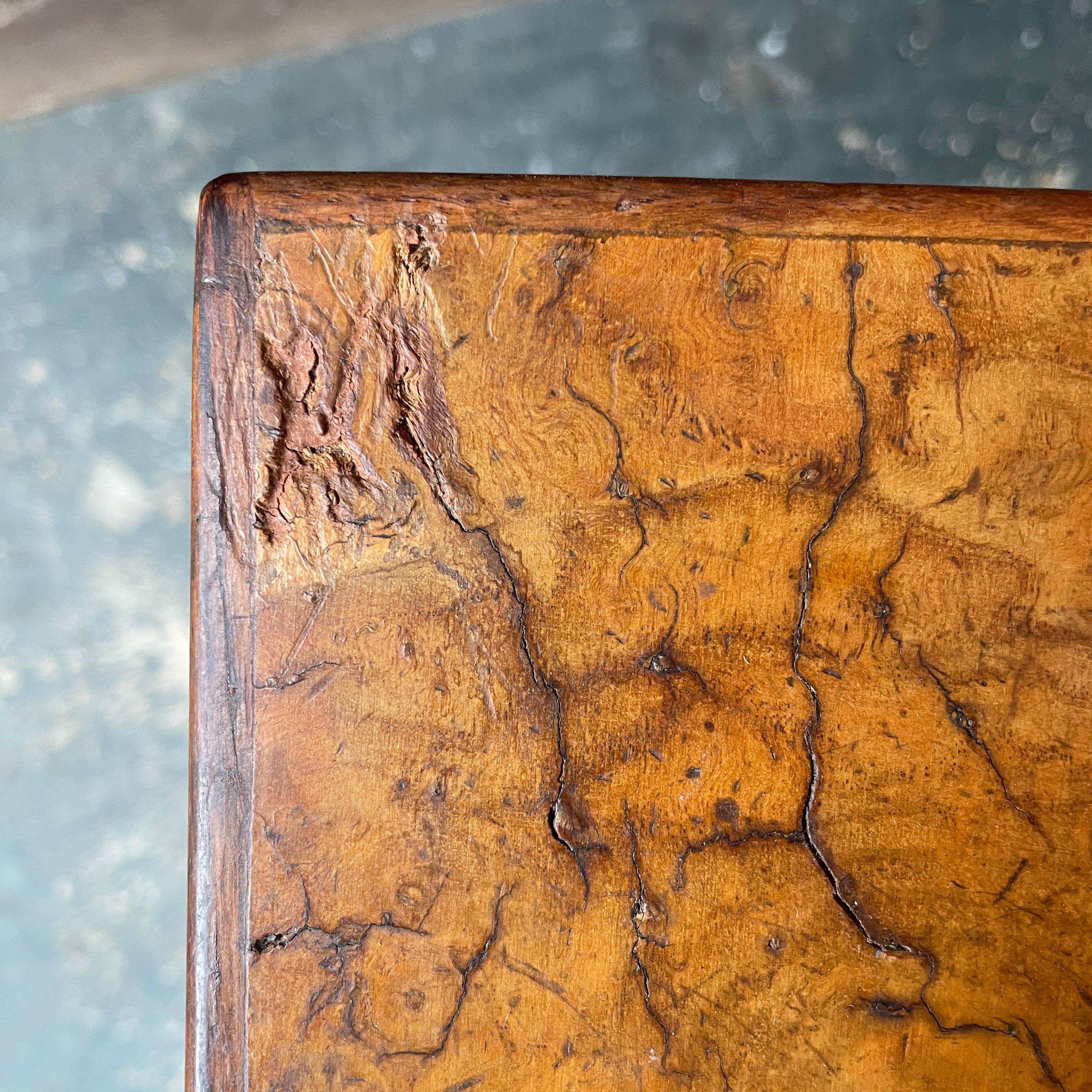 Nodo 1950 Cannell & Chaffin of Los Angeles Burl Petite Pedestal Hollywood Mansion in vendita