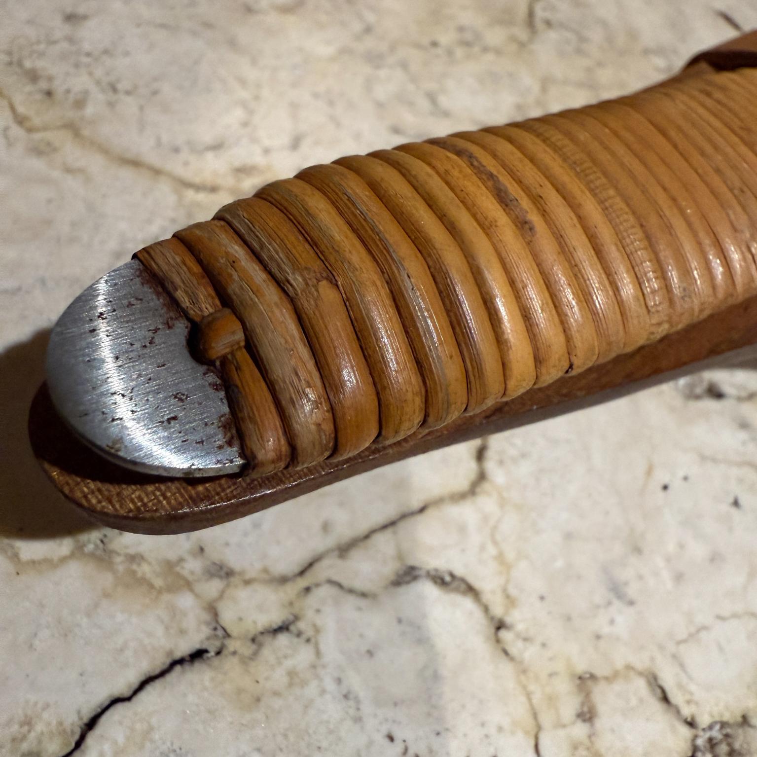 1950s Carl Auböck Charcuterie Sculptural Snack Board Knife Austria (Mitte des 20. Jahrhunderts) im Angebot