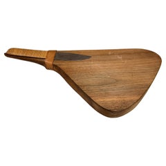 1950s Carl Auböck Charcuterie Sculptural Snack Board Knife Austria