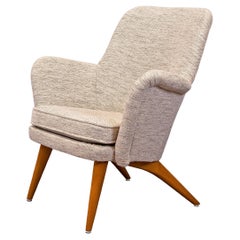 1950'S Carl Gustaf Hiort Af Ornäs ''Pedro'' Armchair in Beech and Ulpholstery