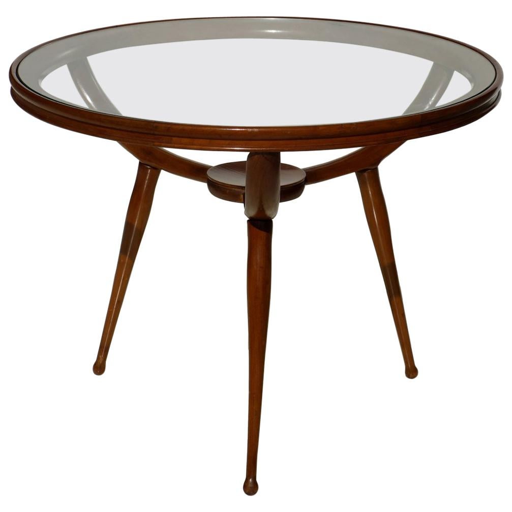 1950s Carlo de Carli Style Italian Design Midcentury Coffee Table