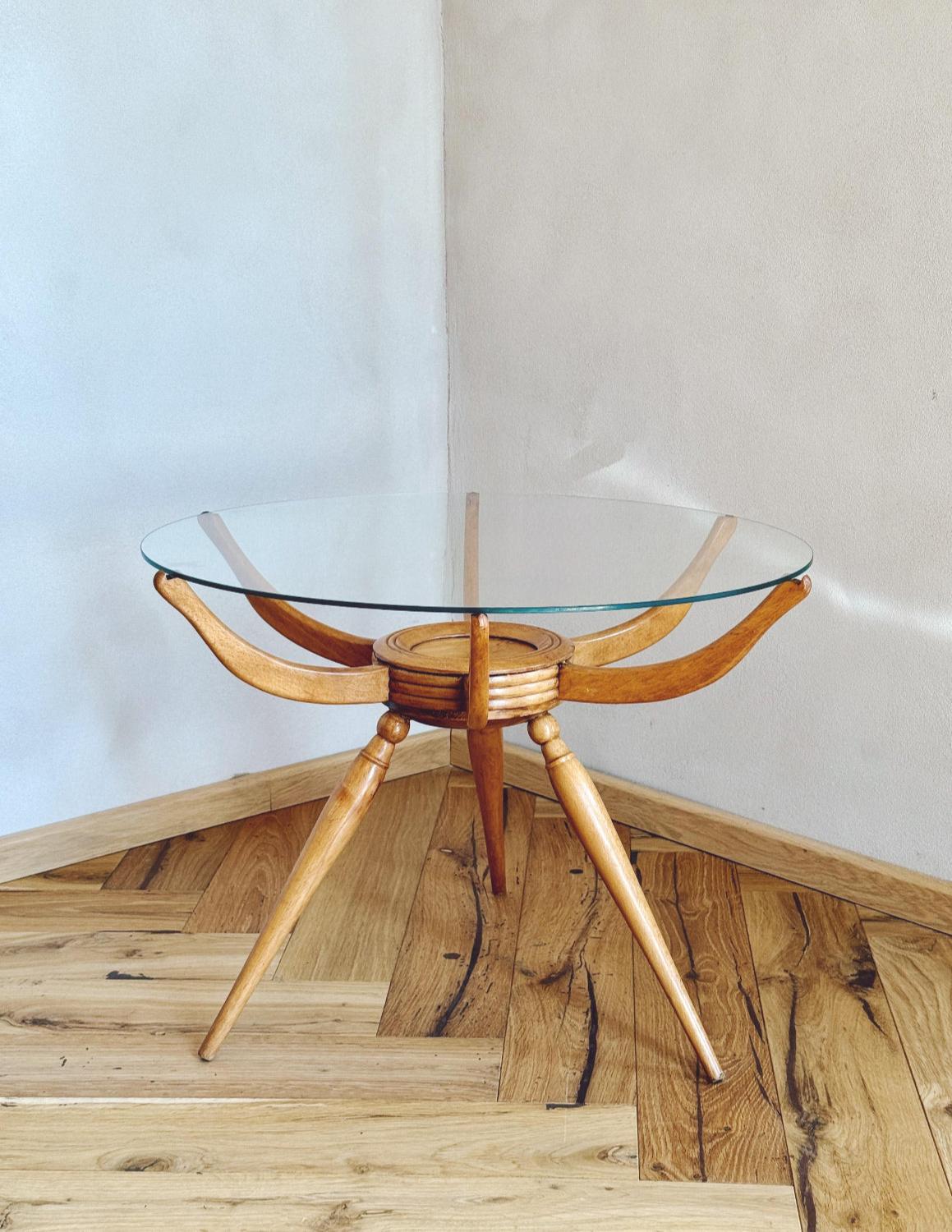 Ottone Tavolo Spider di Carlo di Carli del 1950 in vendita