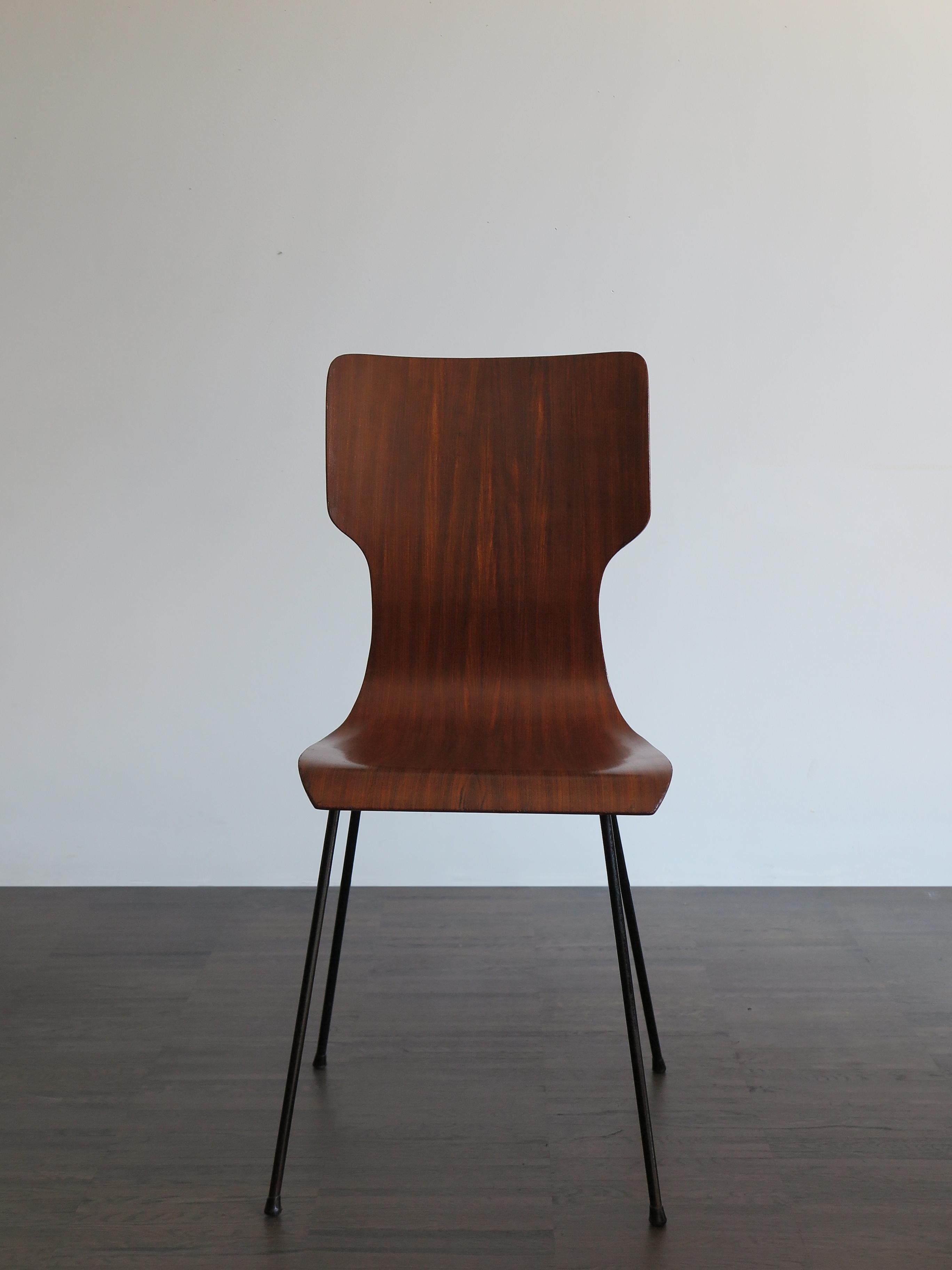 Mid-Century Modern 1950s Carlo Ratti Italian Midcentury Modern Design Dining Chairs