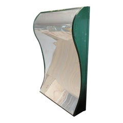 1950's Carnival Funhouse Distortion Green Mirror