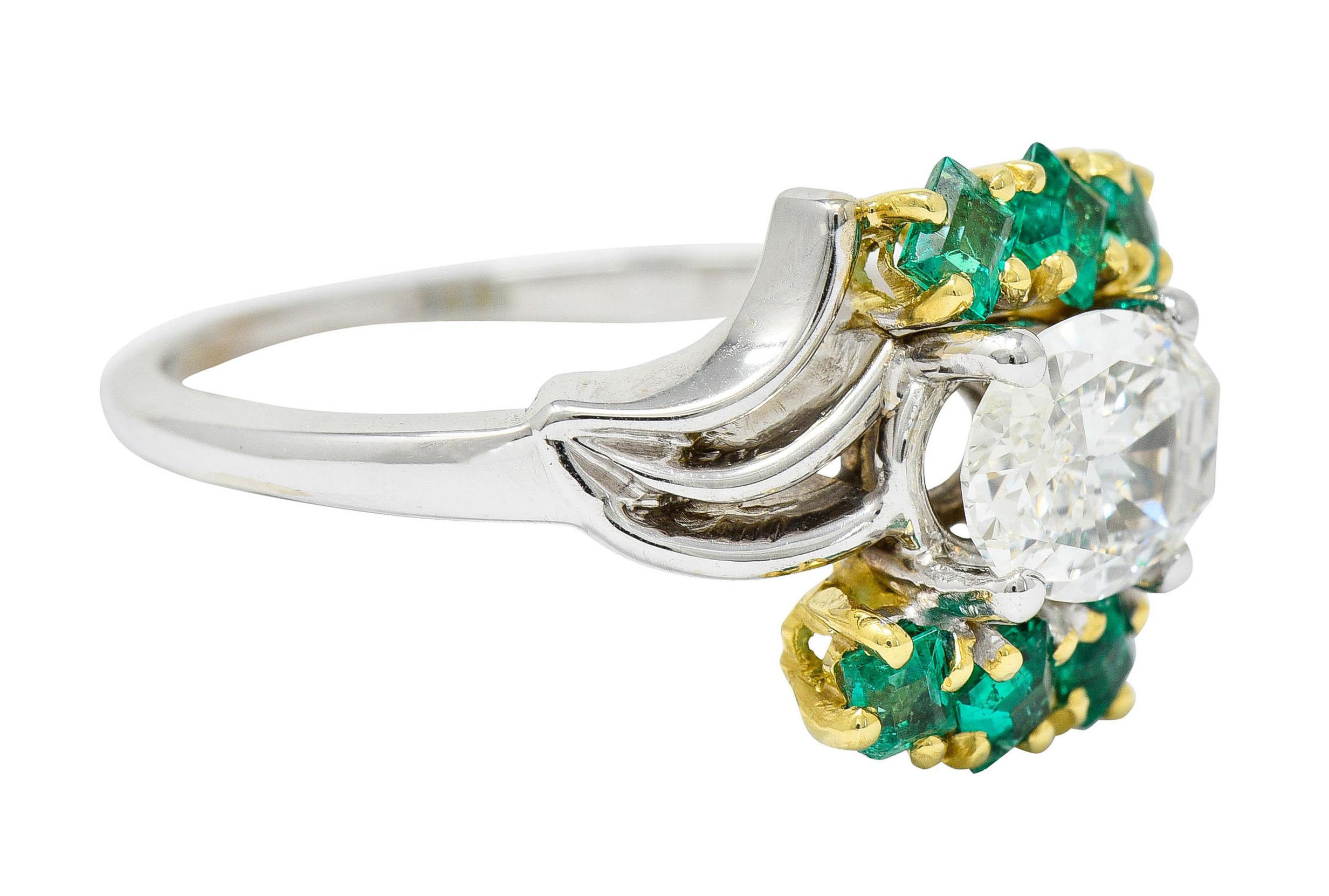 emerald cartier ring