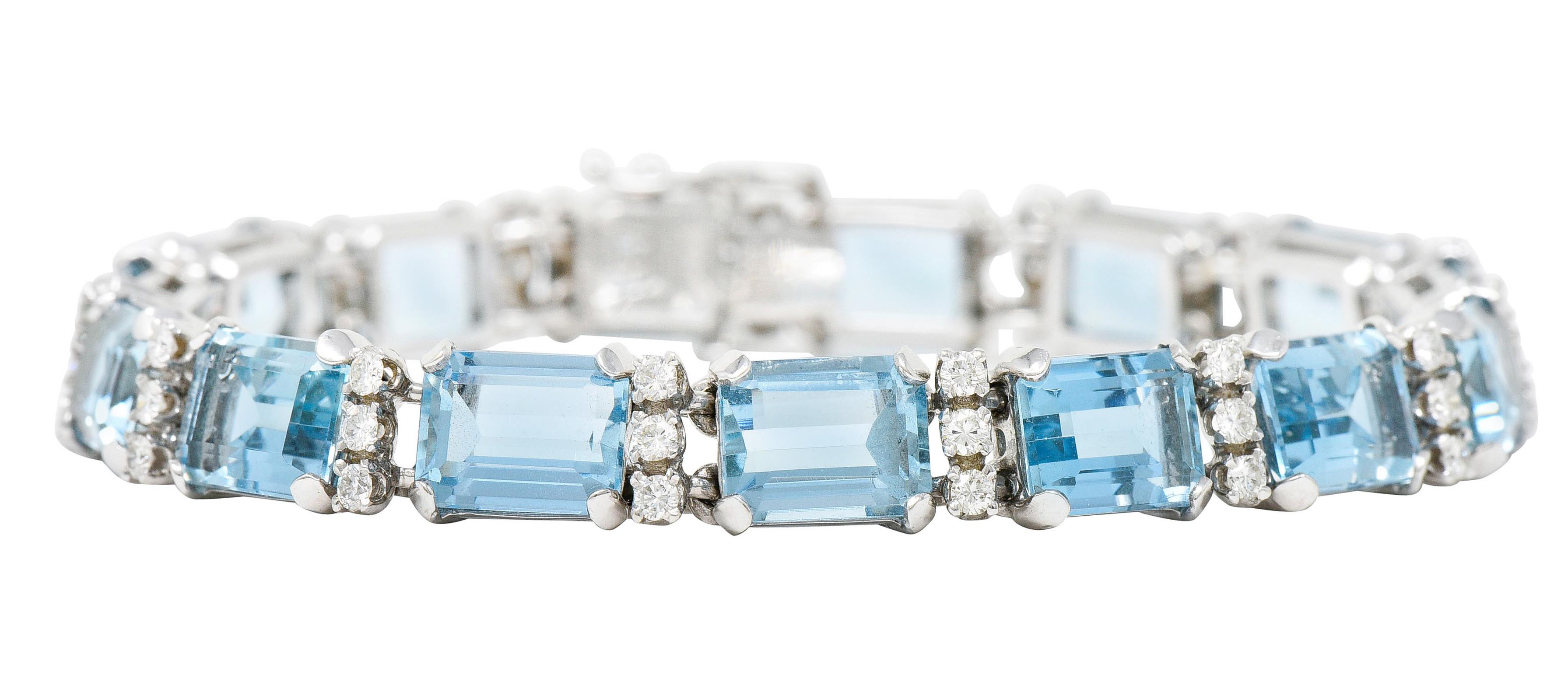 cartier aquamarine bracelet