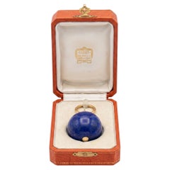 1950s Cartier Lapis Lazuli Ball Pendant