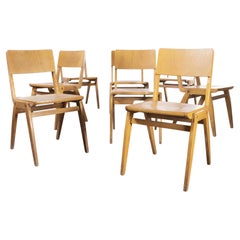 1950's Casala Stacking Dining Chair, Set of Eight