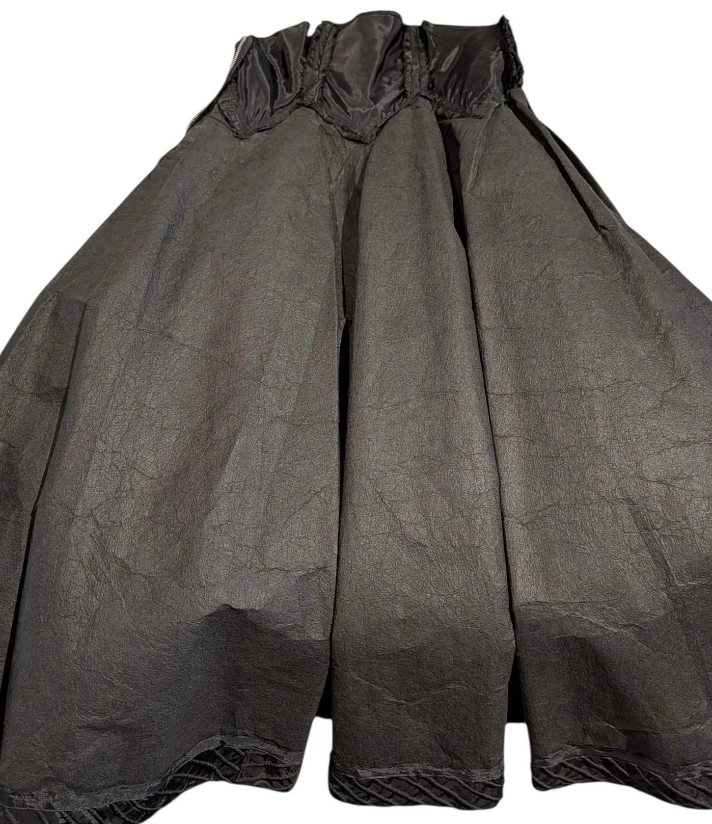 1950s Ceil Chapman Architectural Sculpted Ruched Chevron Cocktail Dress im Angebot 11