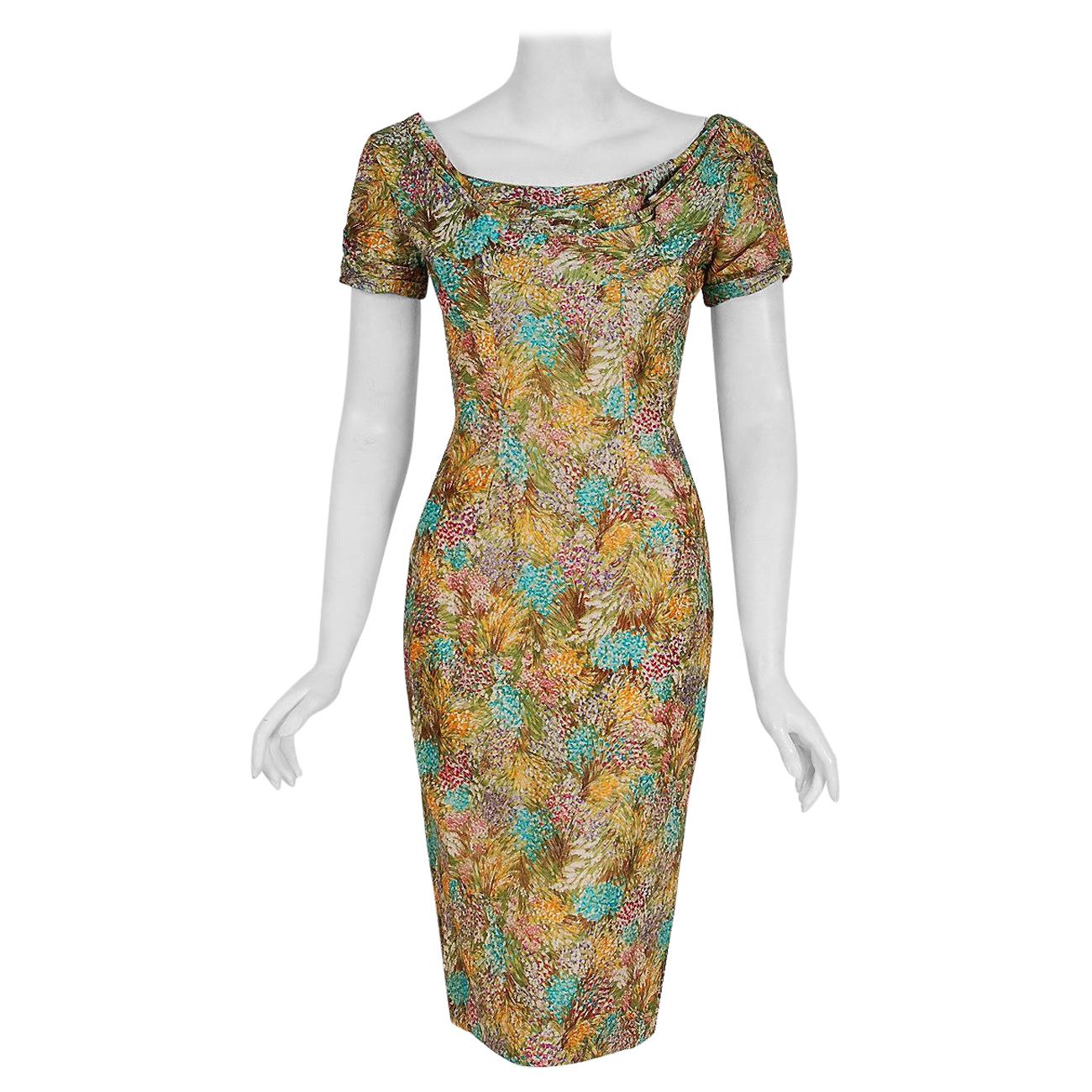 garden cocktail dress