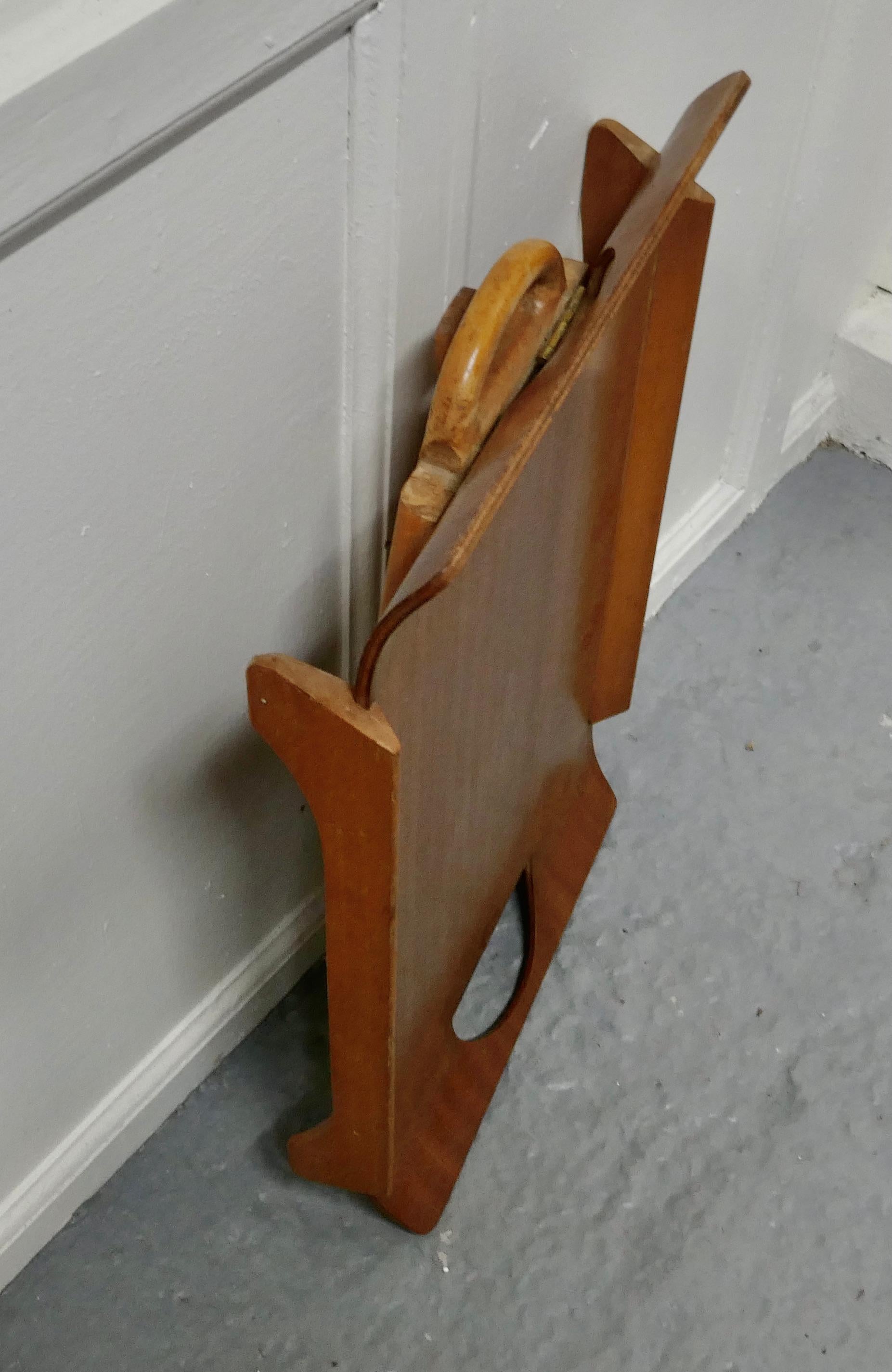 1950s Centurion Teak Breakfast Bed Tray Table by Paragon In Good Condition In Godshill, Isle of Wight