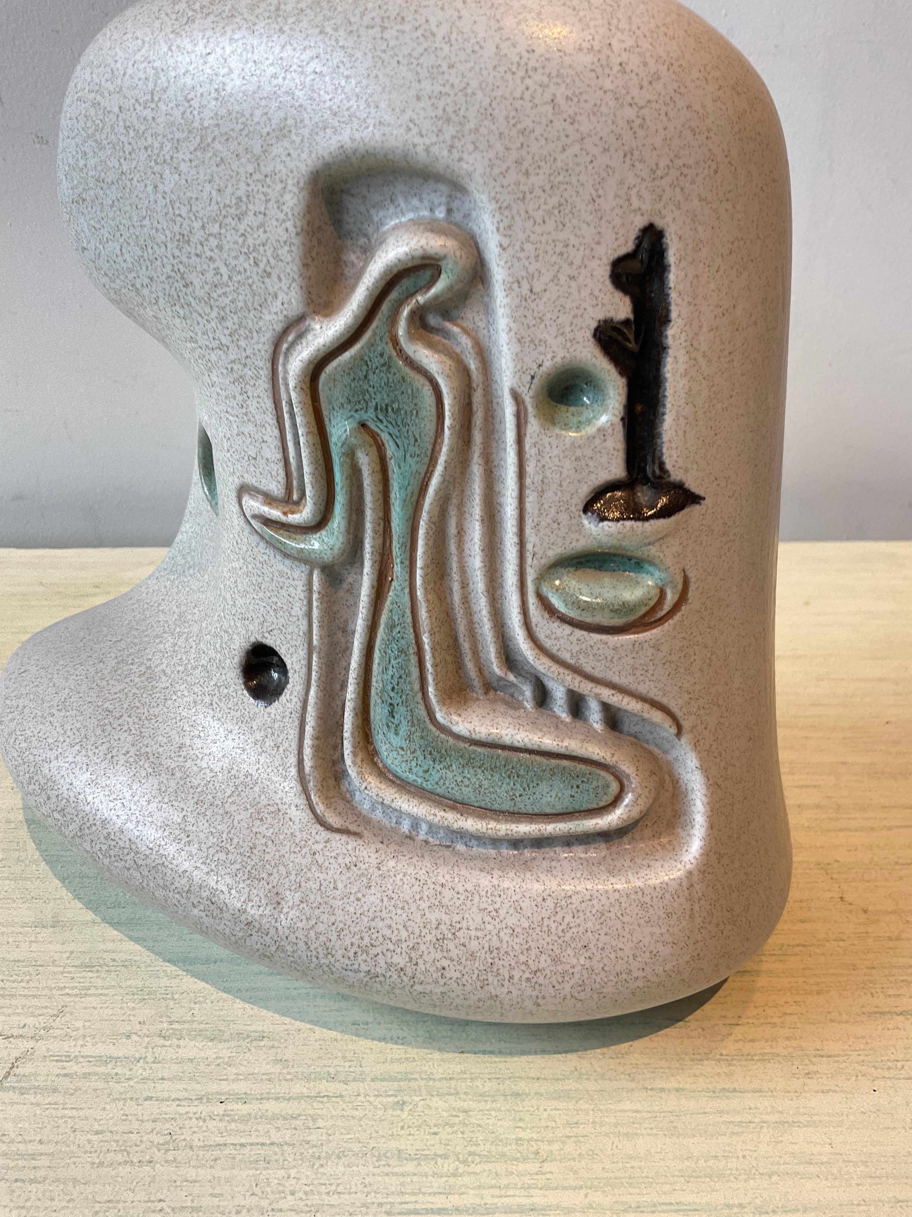 1950s Ceramic Lamp  For Sale 6