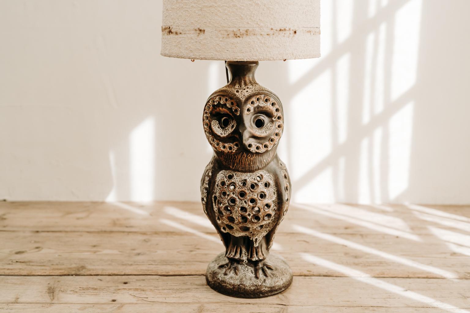 owl floor lamp