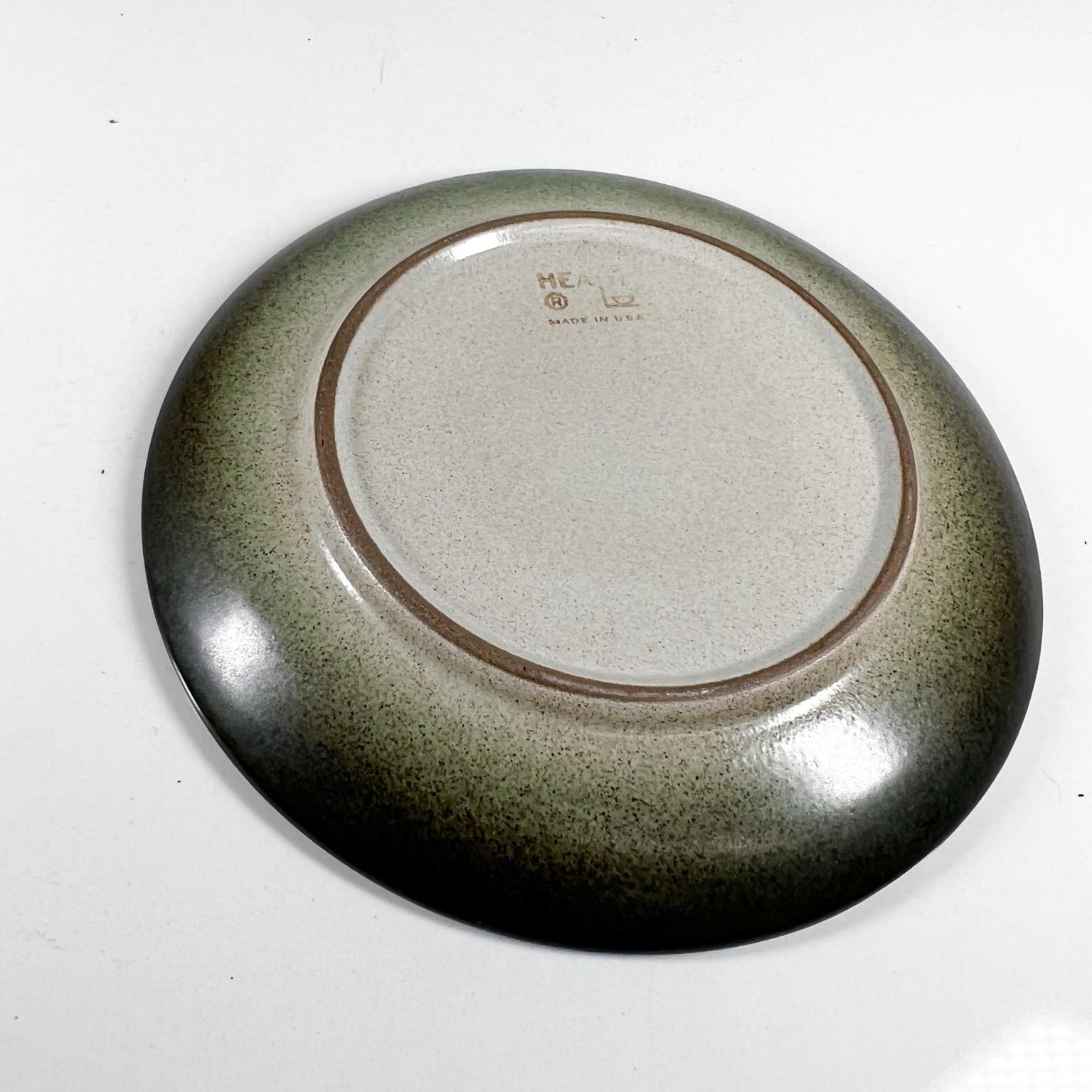 1950s Ceramic Pottery Handcrafted by Edith Heath Ceramics Sea Green Plate 1