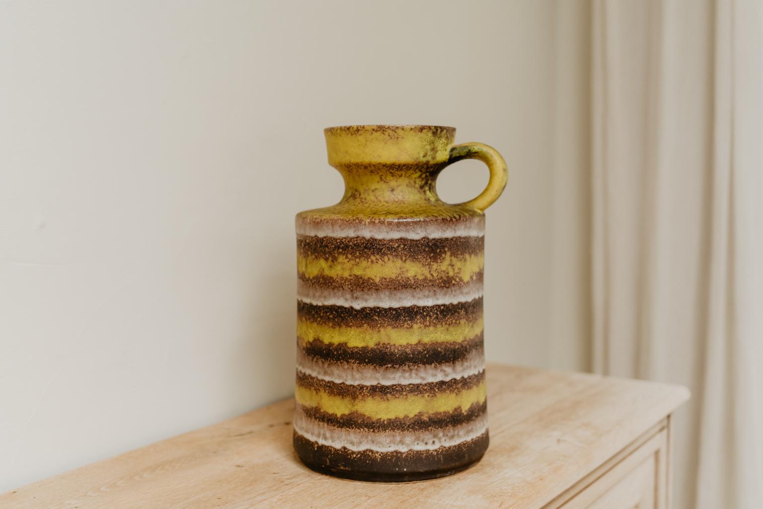 German 1950s Ceramic Vase For Sale