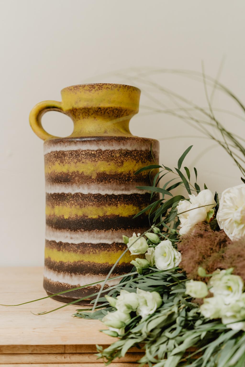 1950s Ceramic Vase For Sale 4