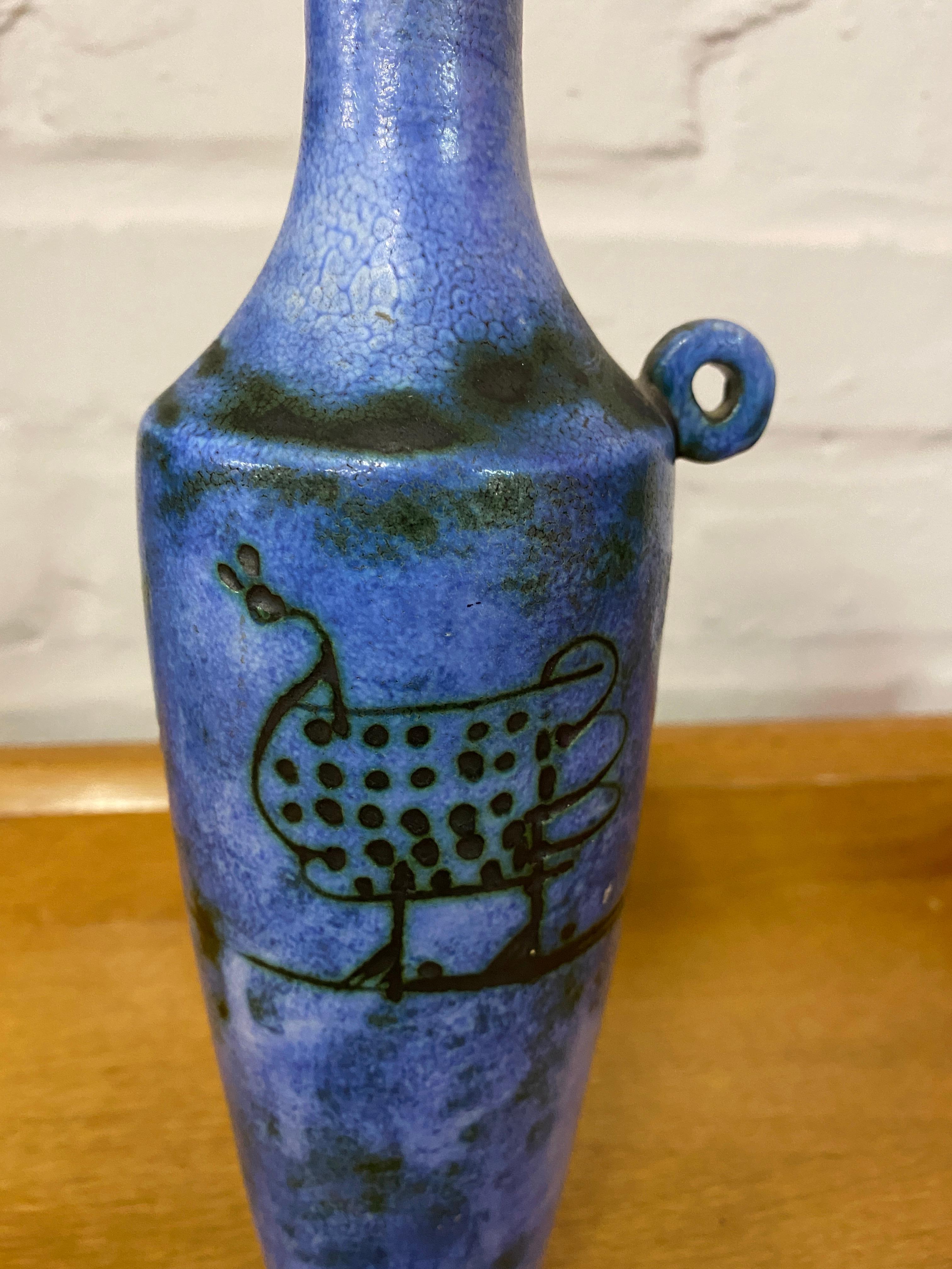 1950s ceramic vase by Jacques Blin.