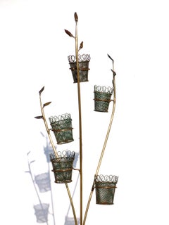 1950s Cesare Lacca Italian Midcentury Design Vase Tripod Stand