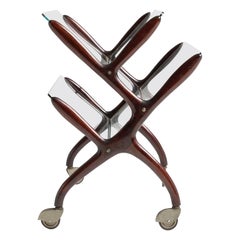 1950s Cesare Lacca Magazine Rack