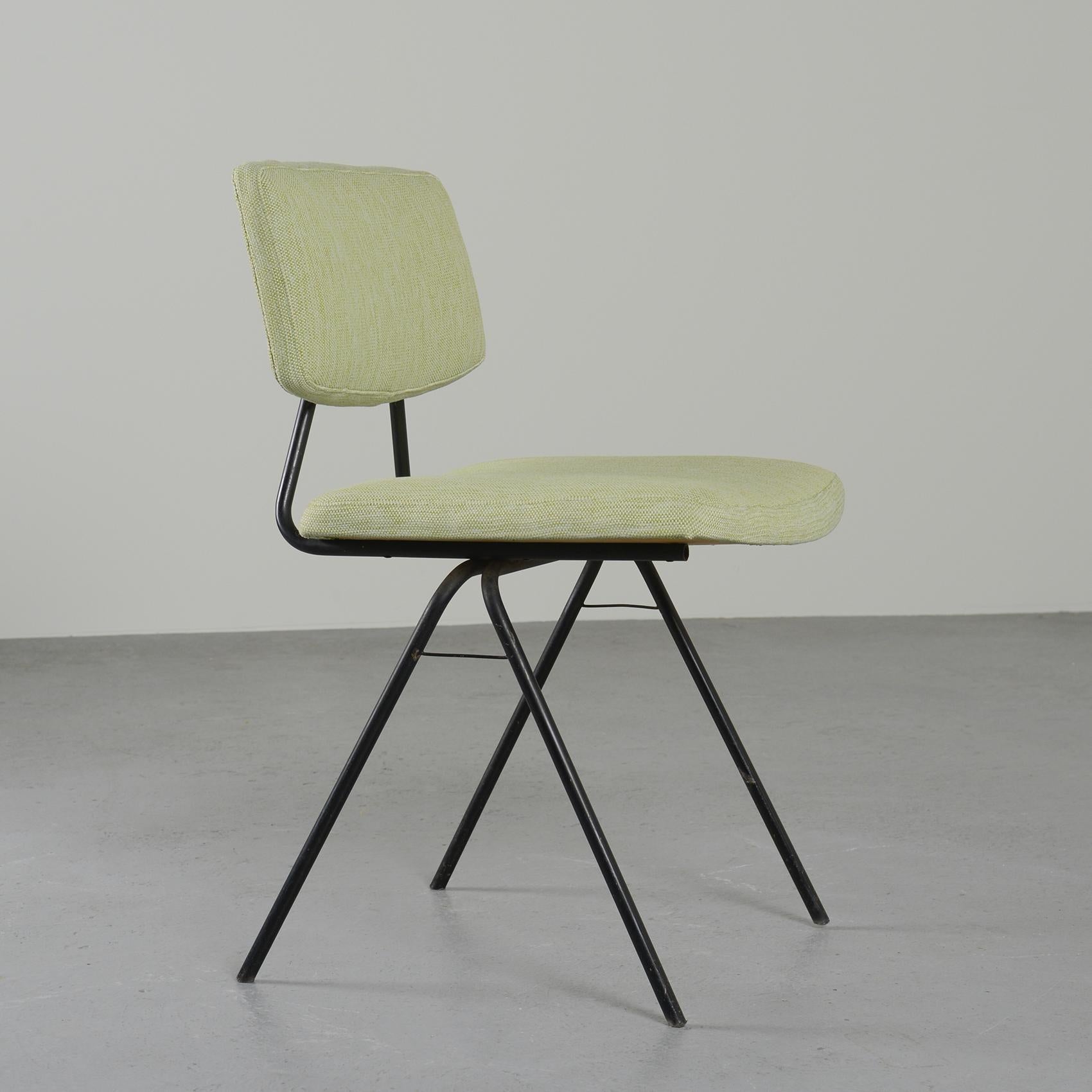 Metal 1950s Chairs by Pierre Guariche for Les Huchers Minvielle