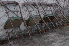 1950s Chairs in Dark Walnut Beech