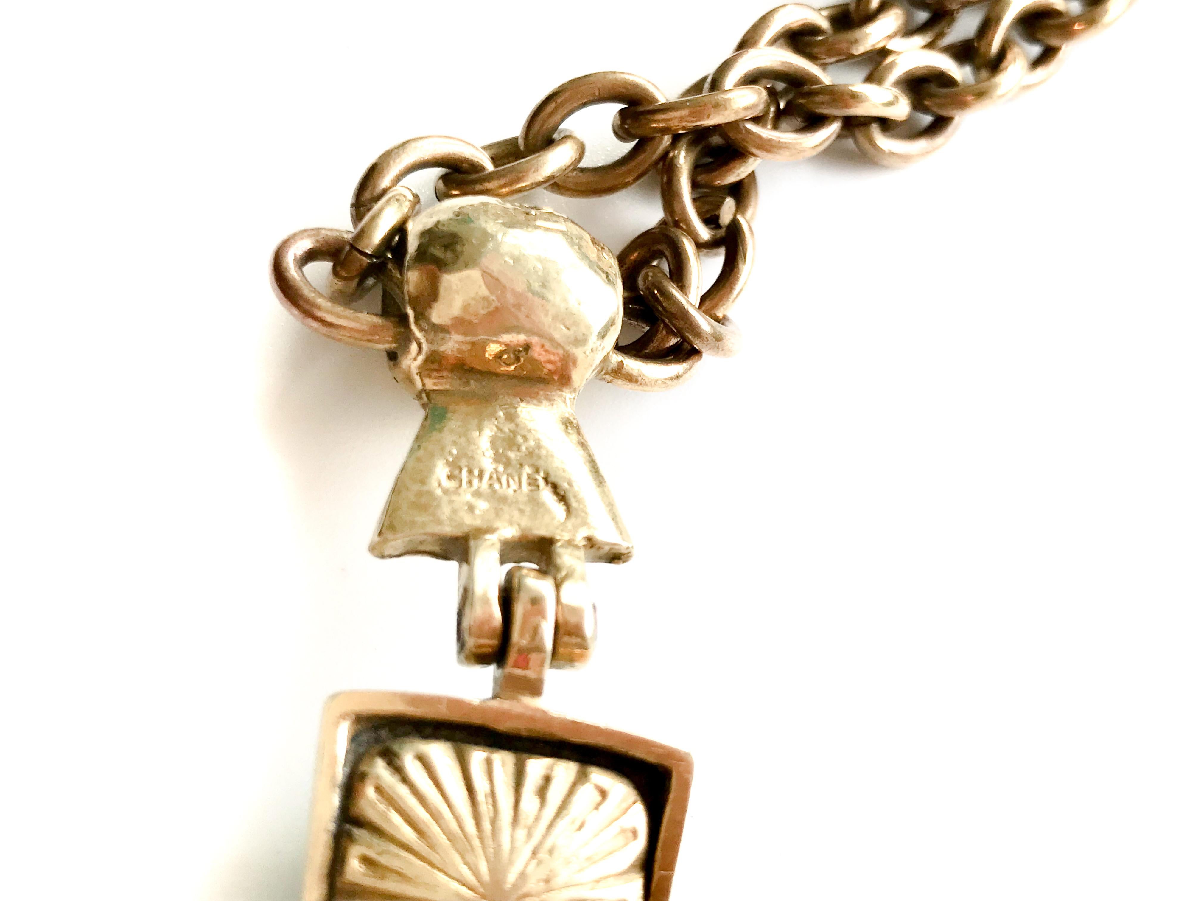 1950s  Chanel by Goosens Byzantine Cross Pendant Necklace 14