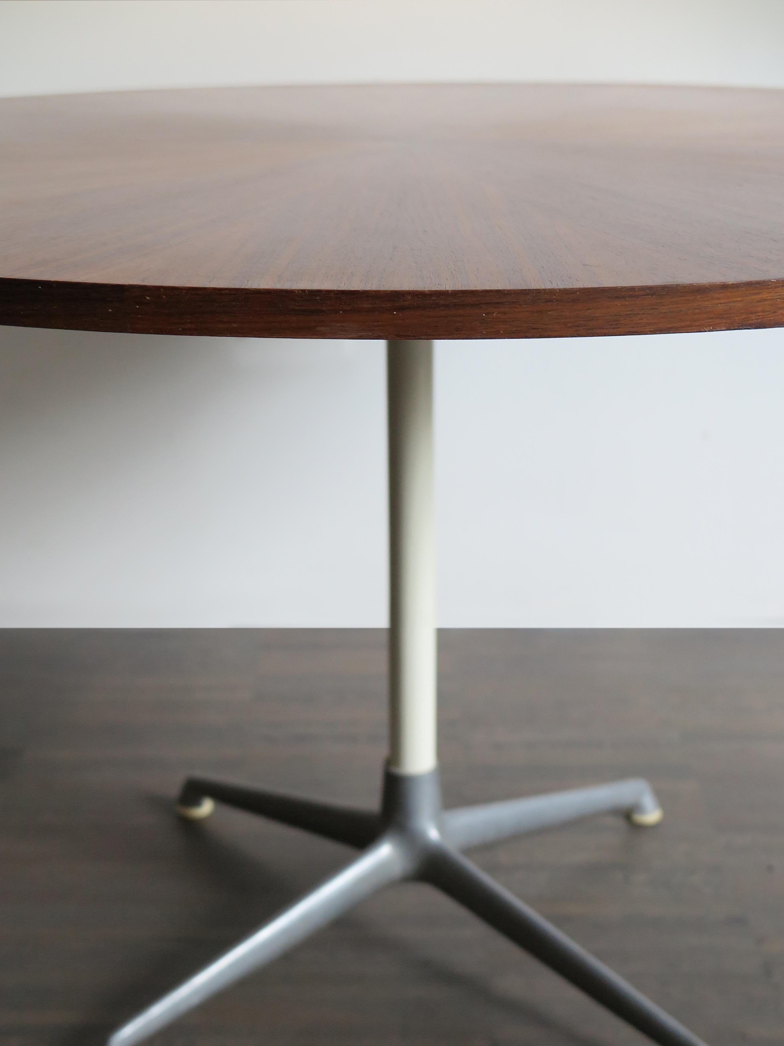 Mid-Century Modern 1950s Charles & Ray Eames for Herman Miller Dark Wood Dining Table