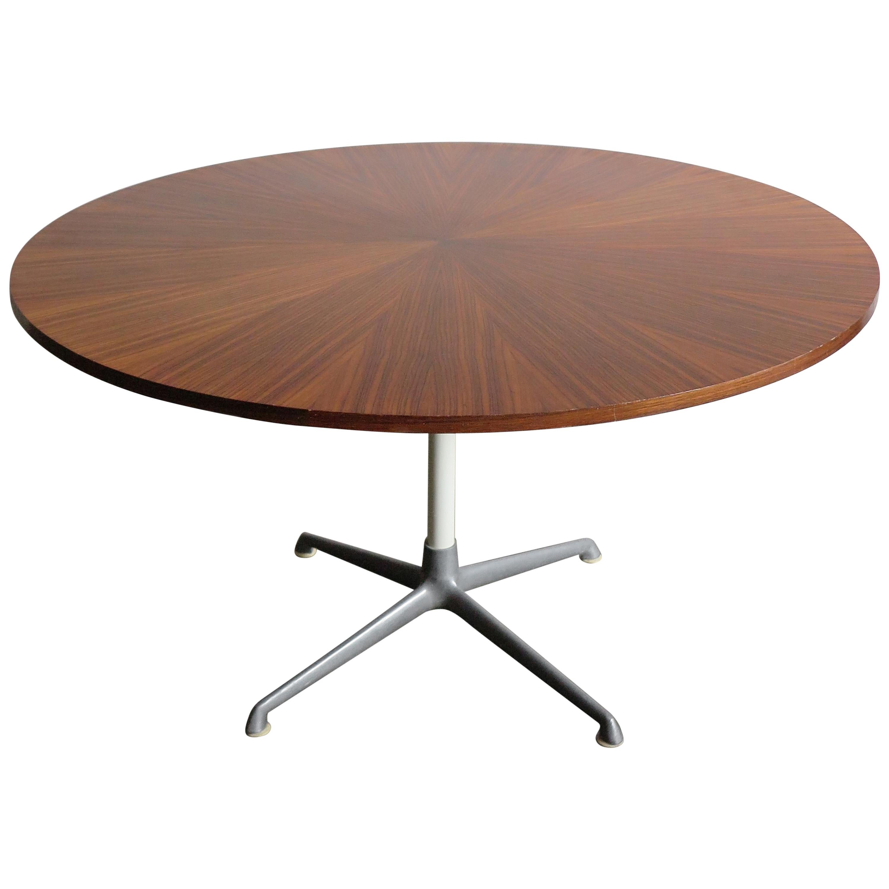 1950s Charles & Ray Eames for Herman Miller Dark Wood Dining Table