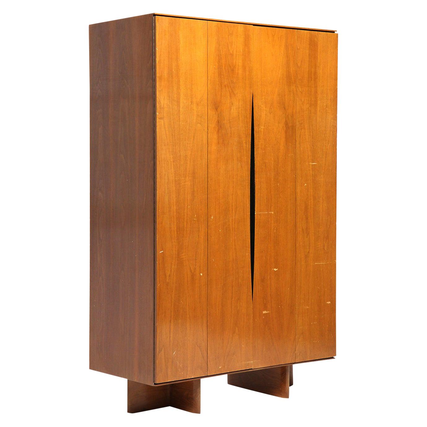 1950s Cherry Wardrobe by Vladimir Kagan for Kagan-Dreyfuss