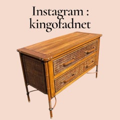 Cassettiera anni '50 di Jacques Adnet