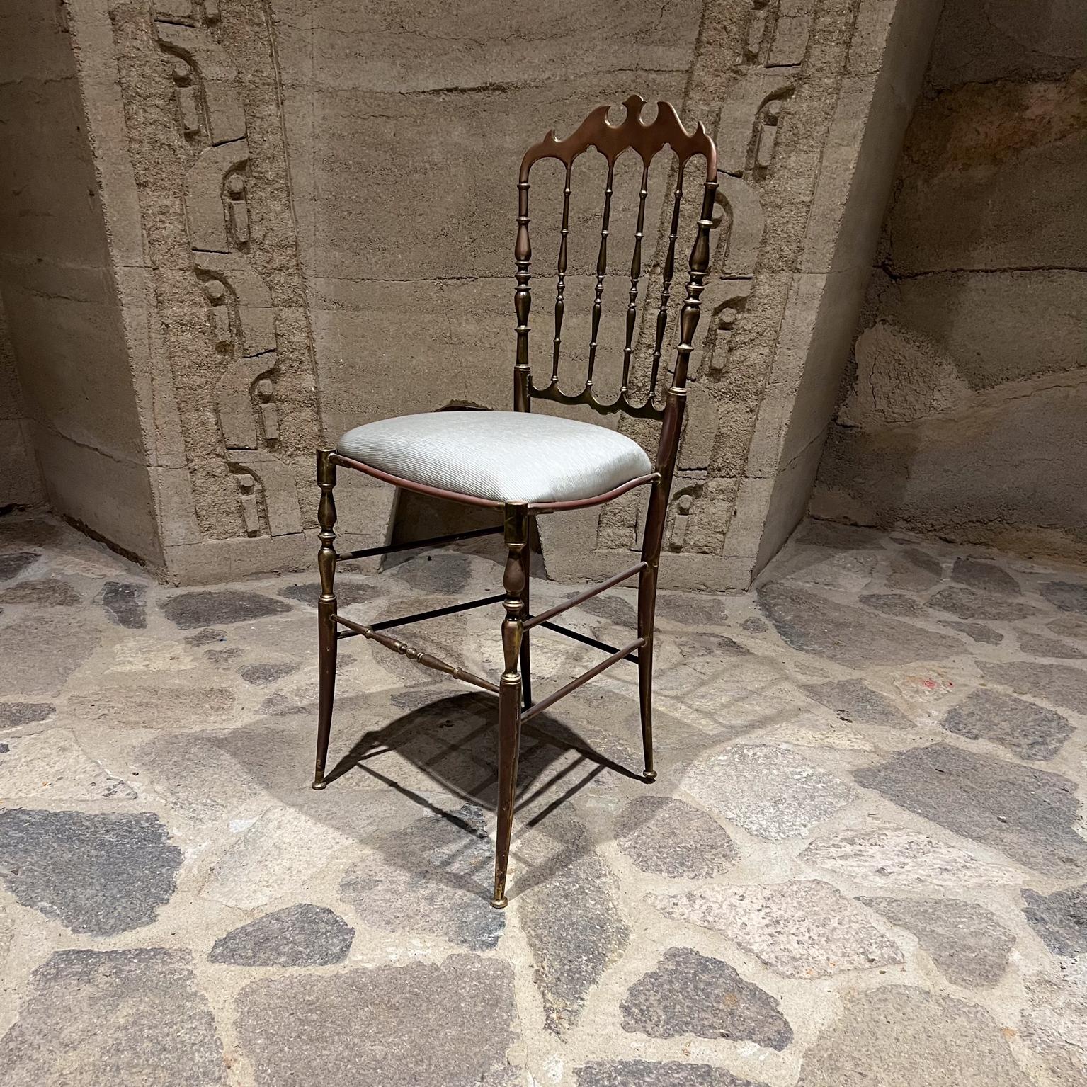 1950s Chiavari Chair in Bronze Italy For Sale 11