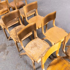 Lamstak-Stapelstühle aus Buchenholz für Kinder aus den 1950er Jahren – 10er-Set