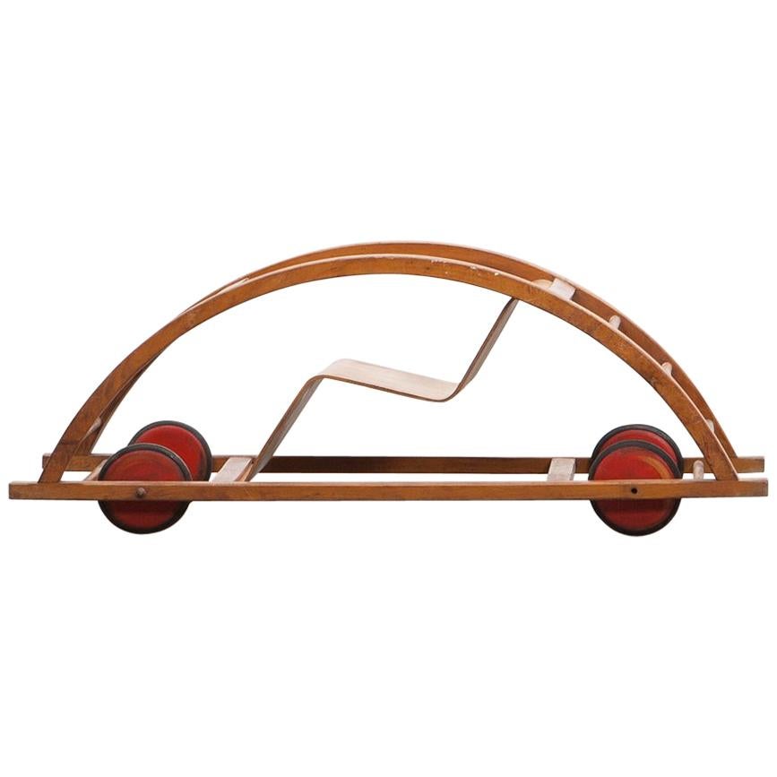 1950s Children's Swing Cart by Hans Brockhage 'b'