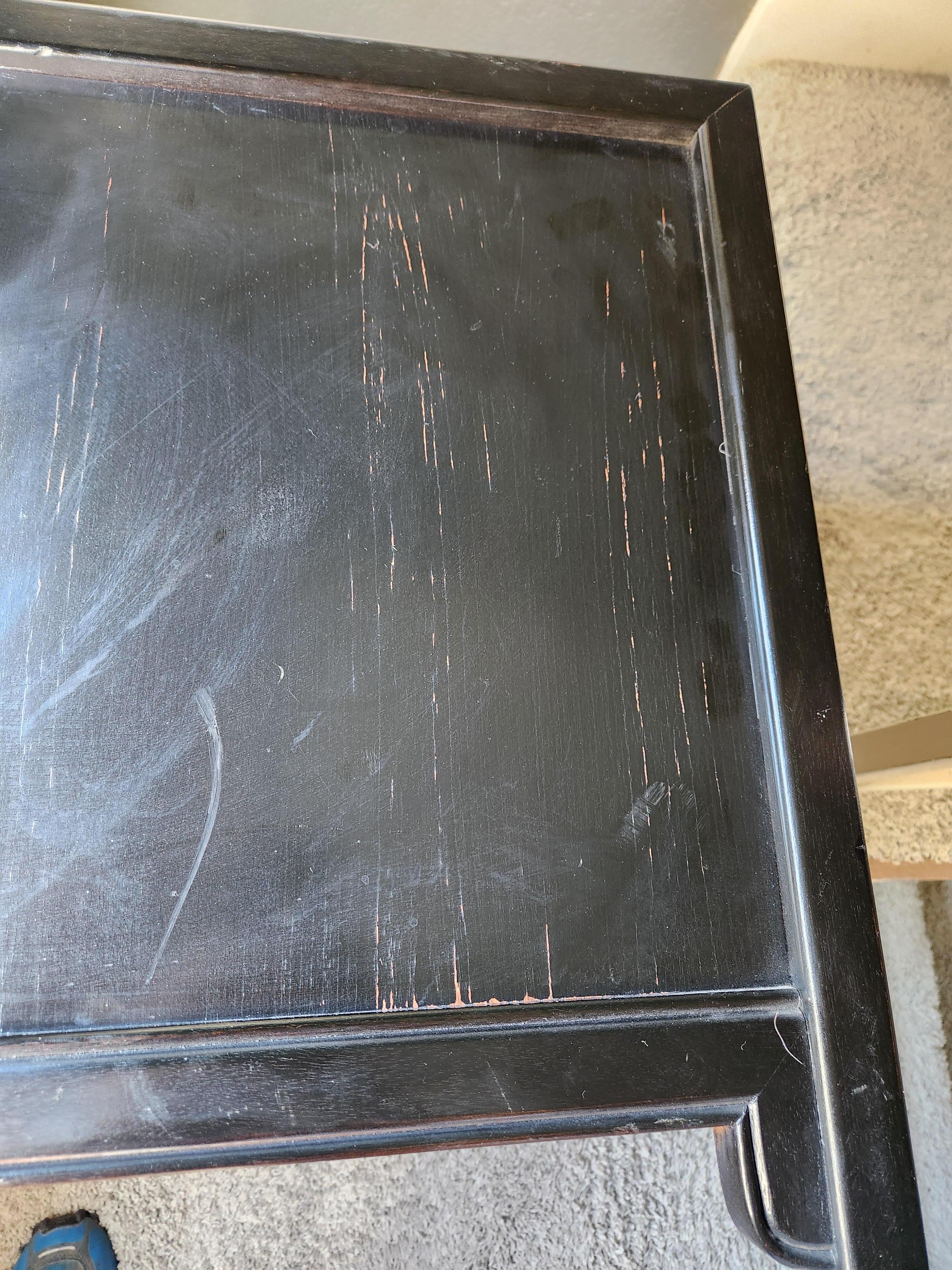 1950s Chin Hua Century Raymond Sobota Tables de nuit Laque Ebonisée en vente 10