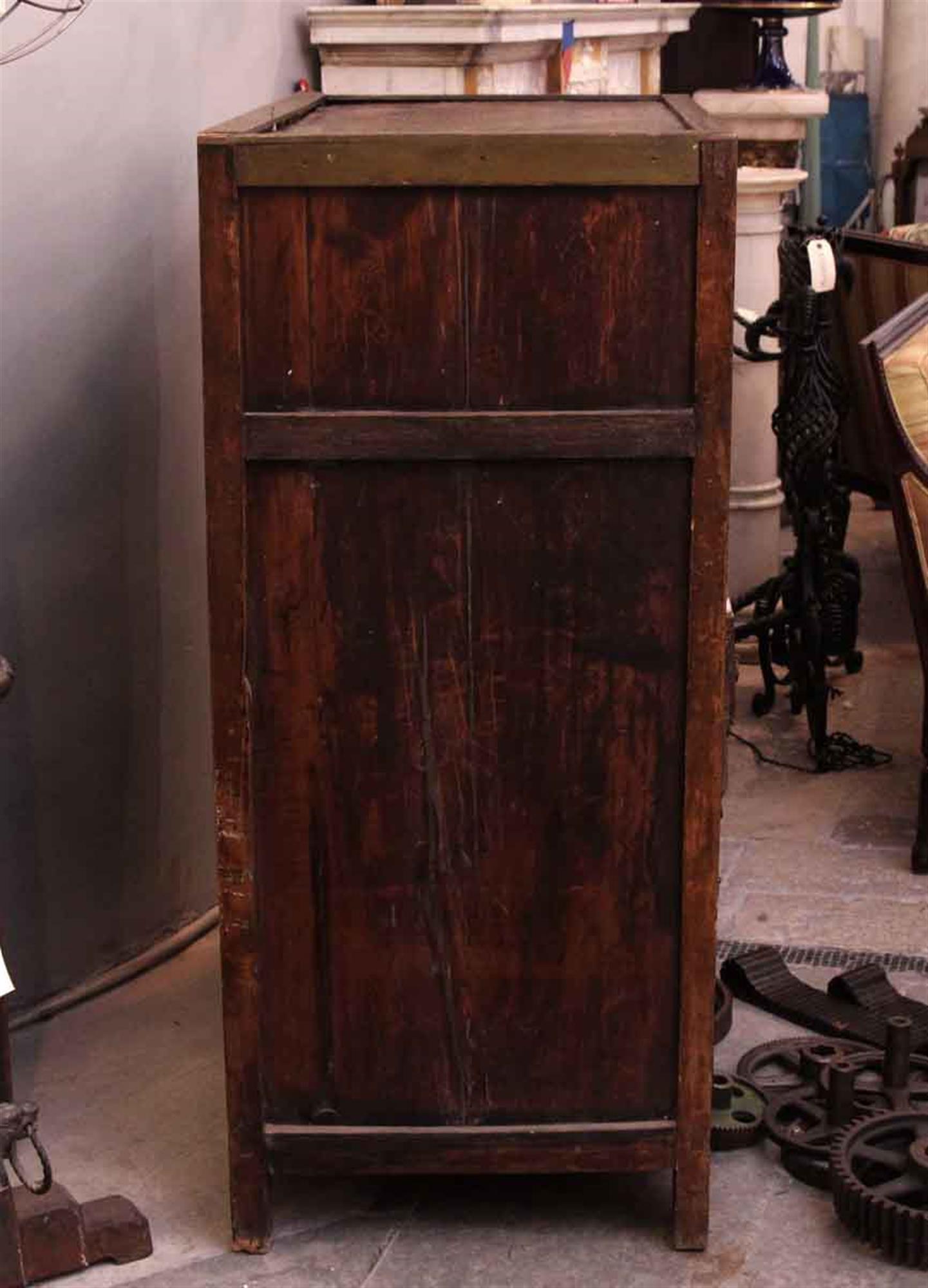 Mid-20th Century 1950s Chinese Wood Apothecary Cabinet with 36 Drawers