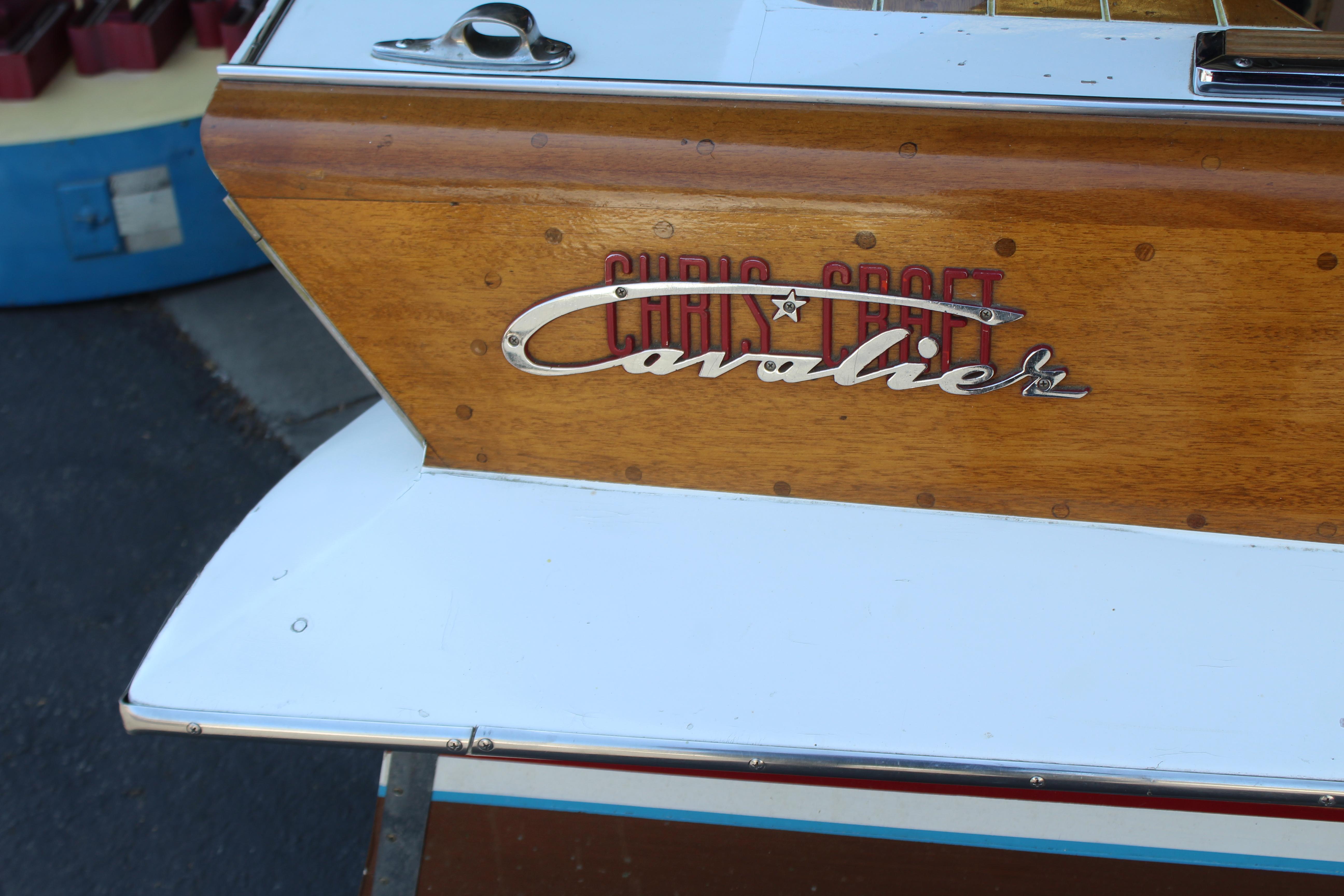 1950s Chris Craft Cavalier Cut Stern Rear Boat For Sale 2