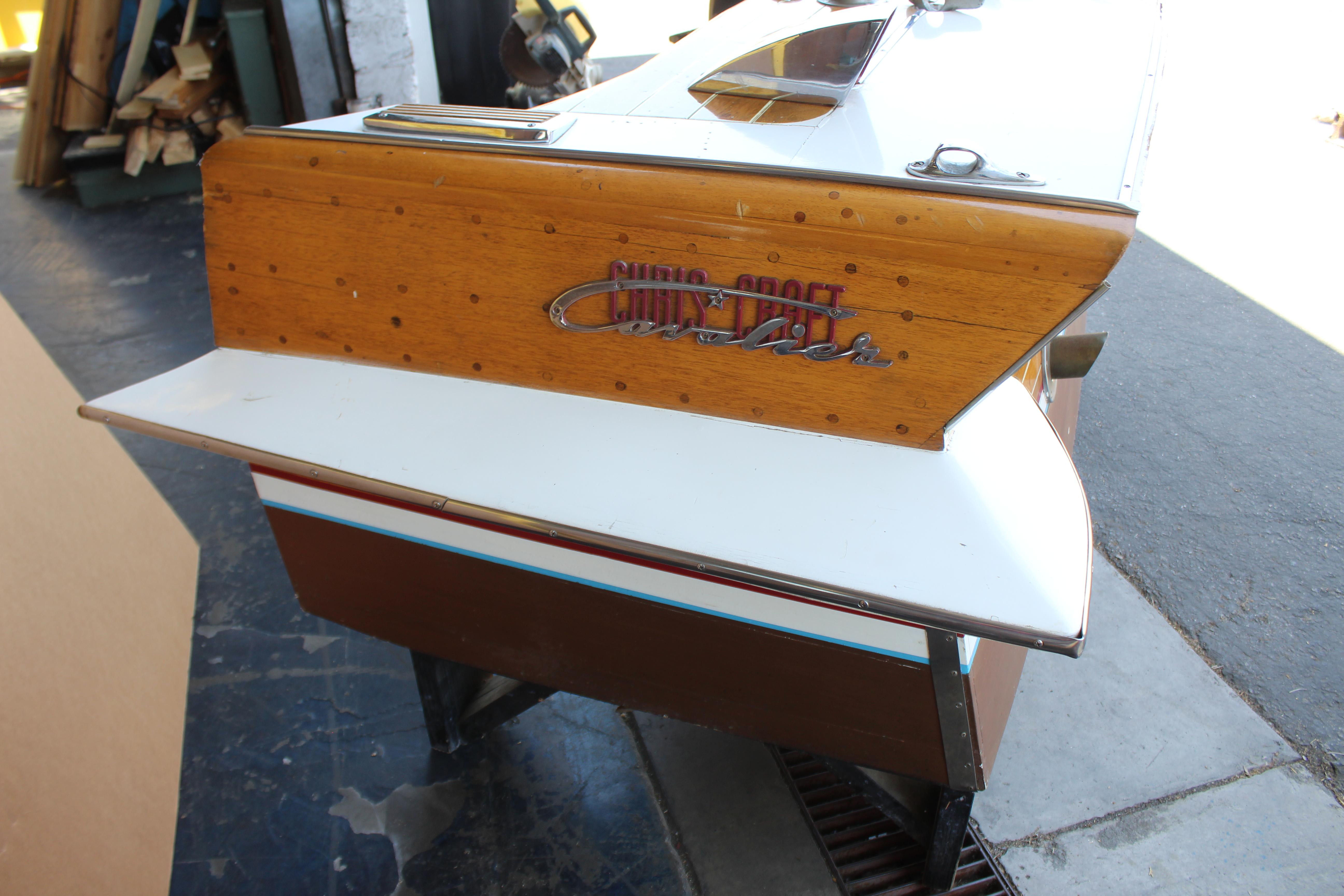 1950s Chris Craft Cavalier Cut Stern Rear Boat For Sale 10