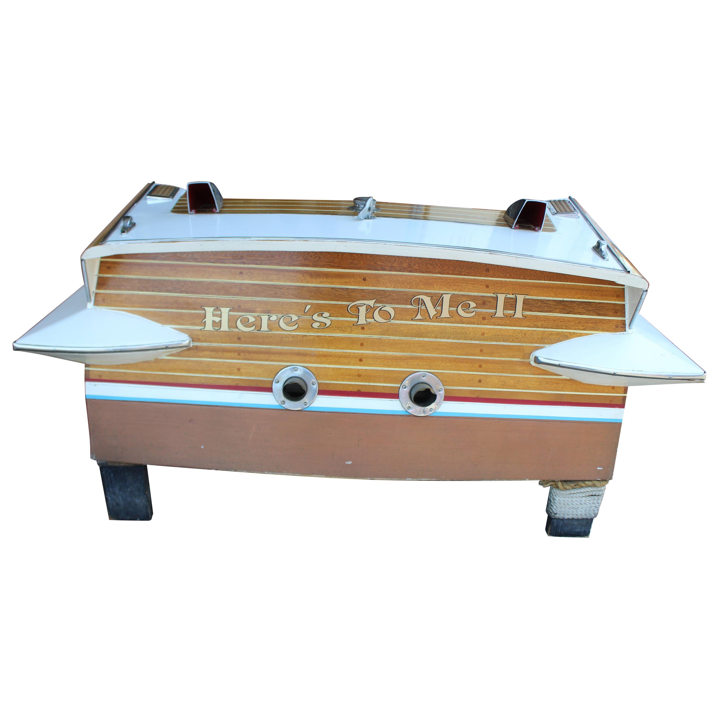 1950s Chris Craft Cavalier Cut Stern Rear Boat For Sale
