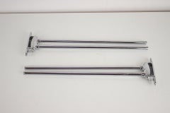 1950's Chrome Wall Hanger, Czechoslovakia