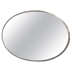 1950's Chrome Wall Mirror, Czechoslovakia