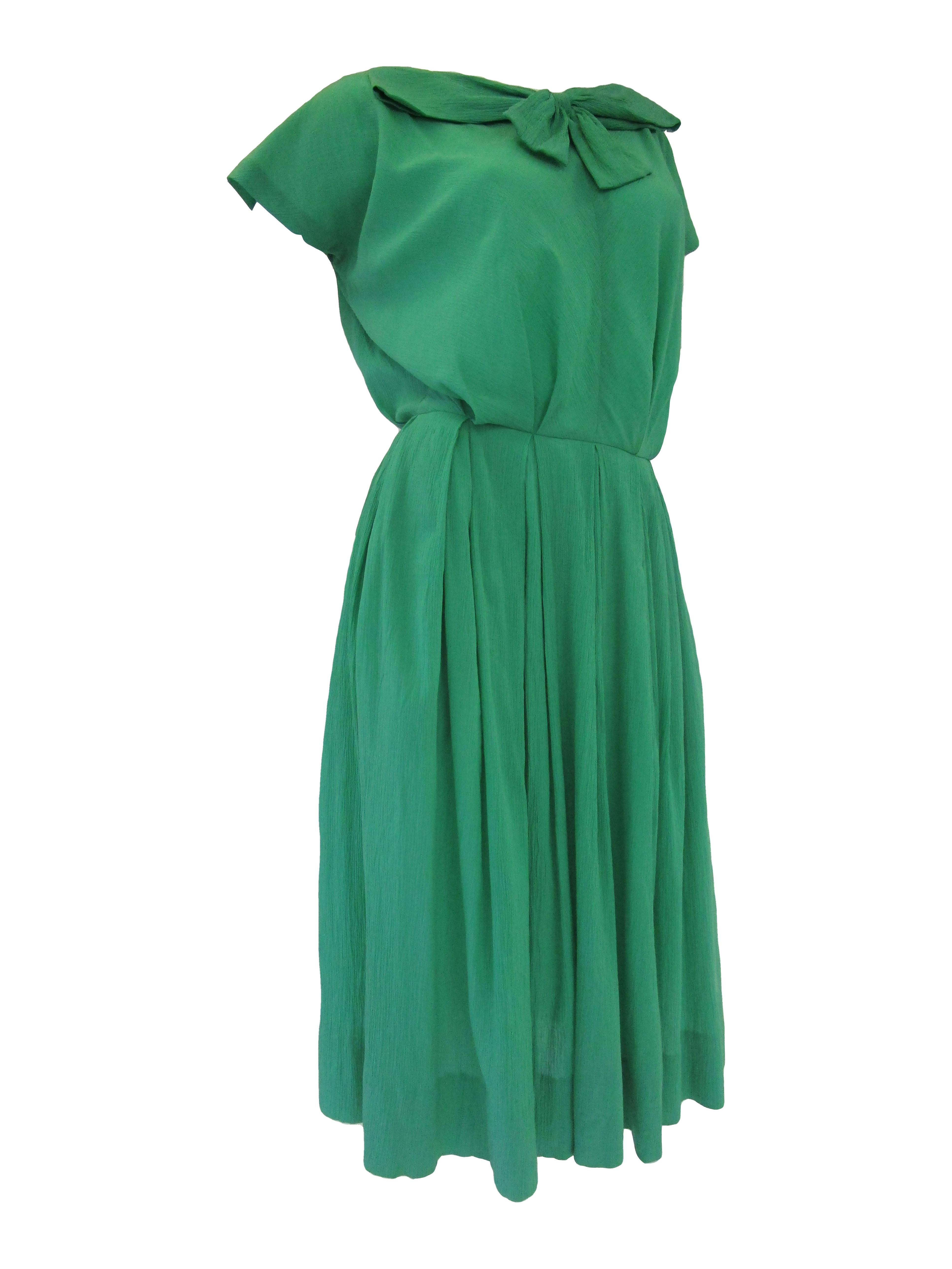

Perfection! Clever and comfortable summer dress just waiting to be worn from Claire McCardell! 
Known as the founder of what is Known as “ The American Look” and one of Mrs. Couture’s favorite designers. She exhibited her brilliance  in her