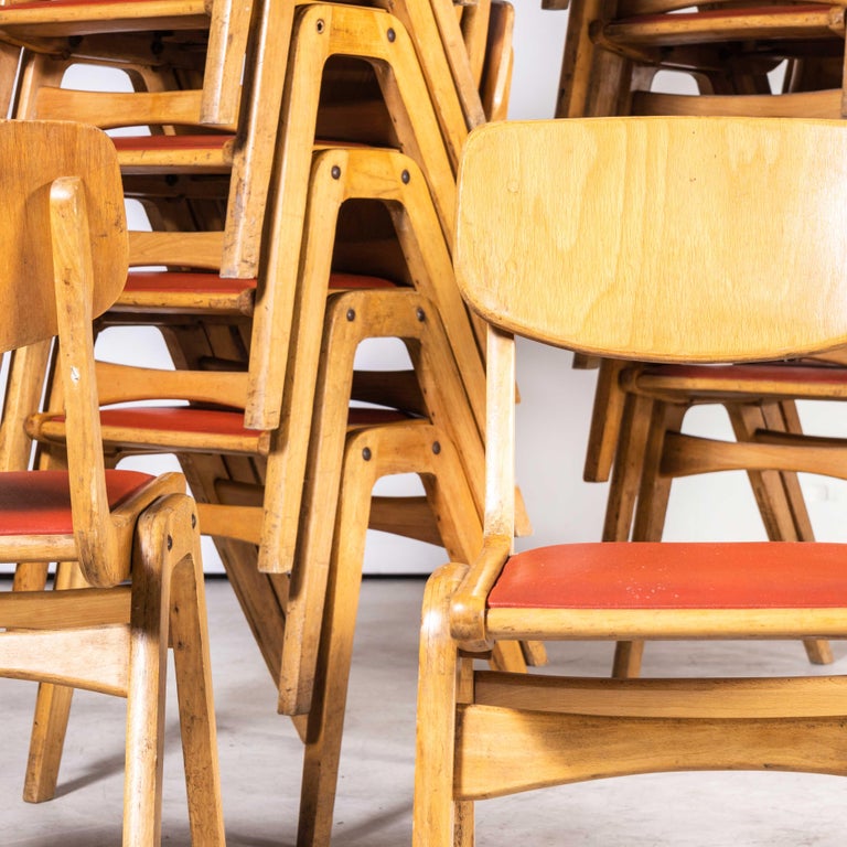 1950's Classic British Upholstered Diner Chair, Large Quantities ...
