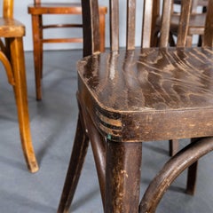 1950’s Classic Mixed Bentwood Pub Dining Chairs