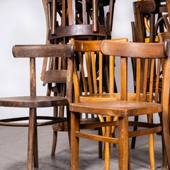 1950’s Classic Mixed Bentwood Pub Dining Chairs