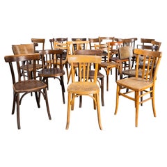 1950’s Classic Mixed Bentwood Pub Dining Chairs