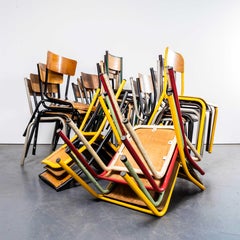 1950's Classic Stacking Dining Chairs-set of 6