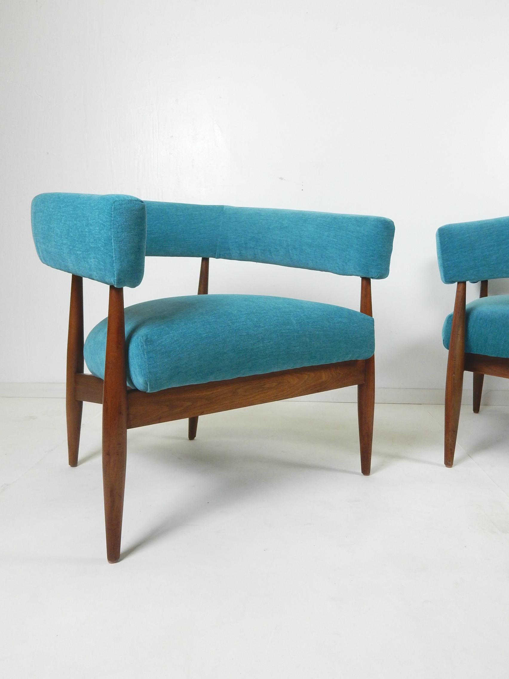 1950s Club Chairs by Kodawood In Good Condition In Las Vegas, NV