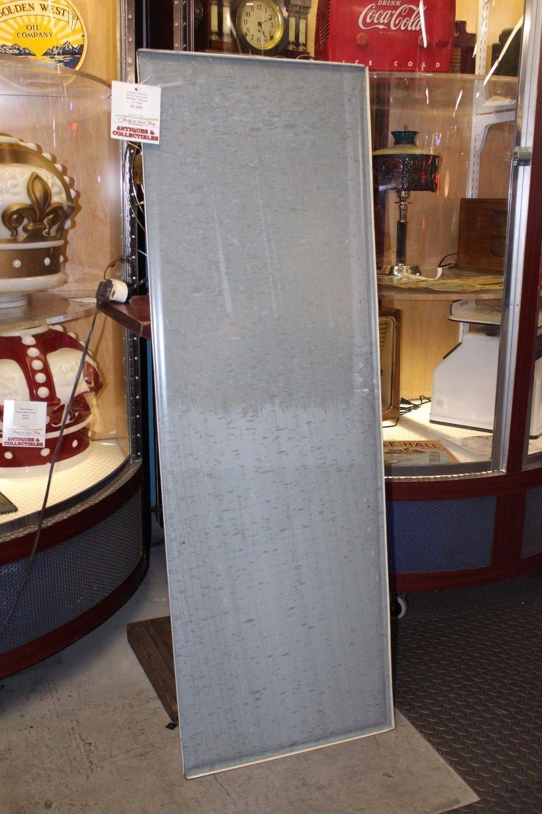 1950s Coca-Cola Vertical Tin Advertising Sign For Sale 5